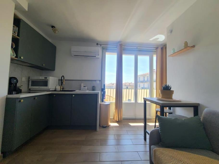 Appartement Havre Lumineux Avec Climatisation Et Terrasse à Montpellier Extérieur photo