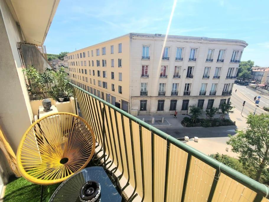 Appartement Havre Lumineux Avec Climatisation Et Terrasse à Montpellier Extérieur photo